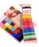 Acwoo Face Painting Set - 20 Color Makeup Palette for Kids | Perfect for Halloween Christmas & Carnival Body Paint - Buy Online on GoSupps.com
