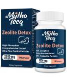69 000 MG Zeolite Detox & Activated Charcoal - Full Body Liver Cleanse Natural Toxin Removal Milk Thistle & Bentonite Clay - 90 Capsules - Buy Online on GoSupps.com