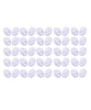 25 Pairs of Round Silicone Glasses Nose Pads | Comfort & Durability for All Eyewear - Worldwide Shipping - Buy Online on GoSupps.com