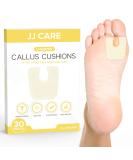 JJ CARE Callus Cushions (Pack of 30) - U Shape Callus Pads for Bottom of Foot - Soft Felt Foot Pads for Women - Pain Relief & Foot Care - Buy Online on GoSupps.com