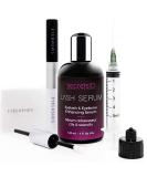Lash Growth Serum and Brow Enhancer - Natural Rapid Grow Formula for Longer, Thicker Eyelashes - Bulk 120ml with 15 Free Dual Ended Tubes - Buy Online on GoSupps.com