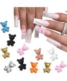 YOSOMK 64 PCS 3D Bear Nail Art Charms Resin | Cute Kawaii Nails Supplies - Buy Online on GoSupps.com