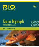 RIO Euro Nymph Leader with Tippet Ring - Clear High-Quality Leader for Euro Nymphing - Buy Online on GoSupps.com