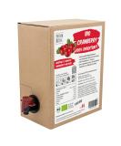 Organic cranberry direct juice 3 liter box - cranberry juice made from 100% organic cranberries 30 days of storage pack - vegan cranberry mother juice without adding sugar without sweetener (according to law) - Buy Online on GoSupps.com