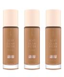 Catrice Soft Glam Filter Fluid Base No. 065 - Vegan Nourishing & Oil-Free - 3x30ml Pack for Radiant & Shiny Skin - Buy Online on GoSupps.com