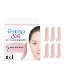 Schick Hydro Silk Dermaplaning Wand Refill Blades - 6 Professional Style Refills - Buy Online on GoSupps.com