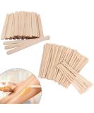 200 Wooden Wax Spatulas for Hair Removal - Eyebrow Applicators & Disposable Cosmetic Sticks - Buy Online on GoSupps.com