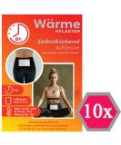 Self-Adhesive Heat Cushion for Neck & Shoulder Relief - 10-Pack 8H Body Warmer - Wellness Massage Patches - Buy Online on GoSupps.com