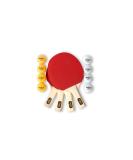 JOOLA Ping Pong Paddle Set with Balls & Carrying Case - Advanced Table Tennis Rackets for 2-4 Players - Buy Online on GoSupps.com