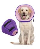 Kuoser Rescue Dog Collar - Comfortable Leak Protection & Adjustable Design for Wound Prevention | Purple Neck Circumference 34-40cm - Buy Online on GoSupps.com