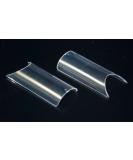 500 Clear Transparent Flexible Tunnel Tips for Nail Design Perfect for Professional & DIY Use - Buy Online on GoSupps.com