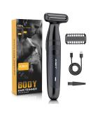 Intimate Razor for Men | Kibiy IPX7 Waterproof Body Hair Trimmer with Hypoallergenic Shear Film & Type C Charging - Professional Full Body Care - Buy Online on GoSupps.com
