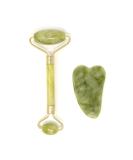 Revele Jade Facial Roller & Gua Sha Board | Reduce Puffiness | International Shipping Available - Buy Online on GoSupps.com