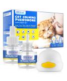 Uocasi Calming Pheromone Diffuser for Cats - 2-in-1 Starter Set (Diffuser + 2 x 48ml Vials) - 60 Days of Cat Anxiety Relief - Buy Online on GoSupps.com