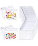 Pill Pouch Bags Zippered Pill Pouch Set Reusable Pill Baggies Clear Plastic Pill Bags Self Sealing Travel Medicine Organizer Storage Pouches with Slide Lock for Pills and Small Items(12 Pieces) - Buy Online on GoSupps.com