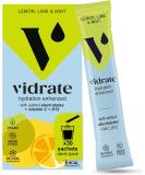ViDrate Lemon Lime & Mint 30 x 3g Sachets - Hydration Drink Mix - Buy Online on GoSupps.com