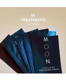 MOON Dissolving Teeth Whitening Strips Peroxide-Free Enamel-Safe Formula Gentle on Sensitive Teeth Vegan Freshening Mint Flavor - Buy Online on GoSupps.com