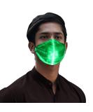 LED Light Up Face Mask - Cool Luminous Glowing Costume for Rave Party Festival & Dance Gifts - Buy Online on GoSupps.com