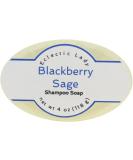 Eclectic Lady Blackberry Sage Shampoo Soap Bar - 4 oz with Argan Oil Silk & Honey Protein Calendula & Aloe Extracts - Eco-Friendly Hair Care - Buy Online on GoSupps.com