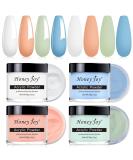 Acrylic Powder Set - 4 Colors for Nail Extension and 3D Carving - Professional Polymer Colored Acrylic Nail Powder (HJ-NAP024-54-32-33-75-28g) - Buy Online on GoSupps.com