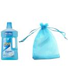 Flash Traditional Collection Floor Cleaner Multi-Purpose Liquid Cleaner with Bicarbonate of Soda 1000ml + Our Gift for You - Organza Bag Size 9x7x0.1cm - Buy Online on GoSupps.com