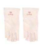 Exceart UV Nail Lamp Gloves - Cotton Finger Gloves for Women Manicure | UV Protection Hand Gloves in Flesh Color - Buy Online on GoSupps.com