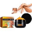 3.38 OZ Intensive Tanning Gel - Natural Tanning Accelerator Cream for Outdoor Sun & Sunbeds | Carrot Sun Tanning Cream - Buy Online on GoSupps.com