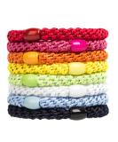Gygyl Hair Ties for Women & Girls - 8 Color Elastic Ponytail Holders for Thick Hair - No Damage No Folds - Buy Online on GoSupps.com