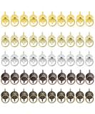 50 Pieces Metal Brad Fasteners with Pull Rings Mini Brad Paper Fasteners Metal Pull Ring Handle Art DIY Crafts Decoration Accessories for Kitchen Bathroom Drawer, 5 Colors - Buy Online on GoSupps.com