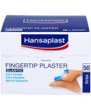 Buy BSN Medical Hansaplast Elastic Fingertip Plasters - 50 Pack | Durable & Comfortable Wound Care - Buy Online on GoSupps.com