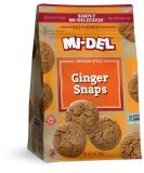 Mi-Del Ginger Snaps Cookies - Non GMO Certified, 0g Trans Fat, 10 Ounce (Pack of 8) | Snacks On The Go - Buy Online on GoSupps.com
