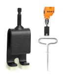 Universal Ice Anchor Tool for Heavy Duty Spiral Screw Ground Anchors - Drill in Seconds | Ice Fishing Anchors Tool for 10mm Drills - Buy Online on GoSupps.com