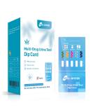 5 Pack Multi-Drug Urine Test Screen Dip Card - 5 Panel Instant Drug Testing Kit for Home Use - Buy Online on GoSupps.com