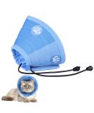 Cat Cone Collar Soft Adjustable Cat Recovery Collar Soft Collar Cone Protective Elizabethan Collar After Surgery and Injuries for for Small Pets Cats Kittens (Blue S) - Buy Online on GoSupps.com