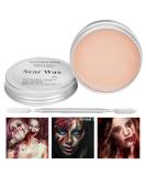 Buy Scar Wax Kit SFX Makeup - Fake Molding Wound Skin Wax for Halloween & Cosplay - Includes Spatula - Buy Online on GoSupps.com