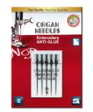 Organ Needles 75/11 Anti-Glue Embroidery - Pack of 5 Needles - Buy Online on GoSupps.com