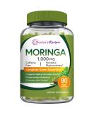 Buy Doctor's Recipes Organic Moringa 10 800 mg - Pure Superfood Non-GMO Vegan Caps | Natural Antioxidant Support - Buy Online on GoSupps.com