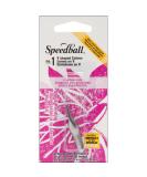 Speedball Lino Cutter Blades 2/Pkg - No. 1 Small V - High Quality Blades for Precision Carving - Buy Online on GoSupps.com