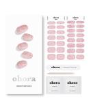 ohora Semi Cured Gel Nail Strips (N Pixie Dust) - Works with Any Nail Lamps Salon-Quality Long Lasting Easy to Apply & Remove - Includes 2 Prep Pads Nail File & Wooden Stick - Buy Online on GoSupps.com