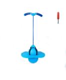 Christoy Pogo Jumper with Handle and Ball Pump, High Jump Toy Bounce Jump Trick Board Pogo Bouncing Ball Safe and Fun Pogo Stick for Kids Boys Girls and Adults (Blue) - Buy Online on GoSupps.com