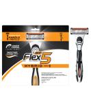 BIC Flex 5 Titanium Men's Disposable Razor - Ultra-Close Shave Five Blades Pack of 10 - International Shipping Available - Buy Online on GoSupps.com