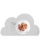 HONGXIN-SHOP Kids Non-Slip Silicone Cloud Placemat - Easy Clean Multi-Purpose Tableware for Baby, Grey - Buy Online on GoSupps.com