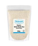 Organic White Risotto Rice (Arborio Rice) 500g | Certified Organic by Fenbrook Organic - Buy Online on GoSupps.com
