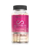 Hairfinity Hair Vitamins - Scientifically Formulated with Biotin, Amino Acids, and a Vitamin Supplement That Helps Support Hair Growth - Vegan - 60 Veggie Capsules (1 Month Supply) 60 Count (Pack of 1) - Buy Online on GoSupps.com