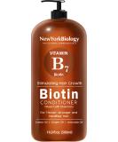 Premium Biotin Conditioner for Hair Growth and Thinning - Men & Women - Anti Dandruff - 16.9 fl Oz - Buy Online on GoSupps.com