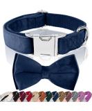 Shop Asvin Velvety Dog Collar - Soft Comfortable & Stylish with Removable Fly | Perfect for Weddings Birthdays & Parties - International Shipping Available - Buy Online on GoSupps.com