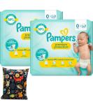 Pampers Size 0 Premature Diapers Bundle with Wishesla Wet Bag - 44 Nappies (Online Exclusive) - Buy Online on GoSupps.com