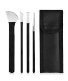 Segbeauty 4PC Pedicure Knife Set for Ingrown Toenails | Stainless Steel Foot Care Kit with Carrying Bag | Nail Clipper & Foot Repair Tools - Buy Online on GoSupps.com