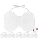 TENS Unit Replacement Pads - Pack of 6 Extra Large Butterfly Shaped Electrode Squares - Buy Online on GoSupps.com