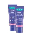 Lansinoh HPA Lanolin Nipple Ointment 2 x 40ml - 100% Natural & Climate Neutral - Soothes & Protects Stressed Nipples - Buy Online on GoSupps.com